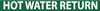NMC B1293G-PIPEMARKER, ACID, 1X9, 3/4 LETTER,  PS VINYL (PAK OF 25)