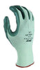 SHOWA Best Glove 4500-06 Size 6 Nitri-Flex Lite Dark Green Nitrile Dipped Palm Coated Work Gloves With Light Green Seamless Nylon Knit Liner And Knit Wrist  (1/PR)