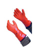 SHOWA Best Glove 460XL-10 Size 10 Orange Atlas 12" Seamless Yellow Acrylic Lined Double-Dipped PVC Fully Coated Cold Weather Gloves With Rough And Textured Finish And Gauntlet Cuff  (1/PR)