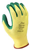 SHOWA Best Glove 5900-10 Size 10 Nitri-Flex Ultimate Cut And Oil Resistant Green Nitrile Palm Coated Work Gloves With Yellow Lycra And Kevlar Knit Liner And Knit Wrist  (1/PR)