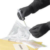 SHOWA Best Glove 7700PFTXL X-Large Black 9 1/2" N-DEX NightHawk 4 mil Nitrile Ambidextrous Powder-Free Disposable Gloves With Rough Finish And Rolled Cuff (50 Each Per Box)  (1/BX)