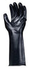SHOWA Best Glove 874-11 Size 11 Black Butyl II 14" 14 mil Unsupported Butyl Fully Coated Chemical Resistant Gloves With Smooth Finish And Rolled Cuff  (1/PR)