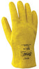 SHOWA Best Glove 960L-10 Size 10 KPG Light Weight Abrasion Resistant Yellow PVC Fully Coated Work Gloves With Seamless Cotton Knit Liner And Slip-On Cuff  (1/PR)