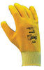 SHOWA Best Glove 961L-10 Size 10 KPG Light Weight Abrasion Resistant Yellow PVC Fully Coated Work Gloves With Cotton Knit Liner And Continuous Knit Wrist  (1/PR)