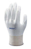 SHOWA Best Glove BO500W-S Small 13 Gauge Abrasion Resistant White Polyurethane Palm Coated Work Gloves With White Seamless Nylon Knit Liner And Knit Wrist  (1/PR)