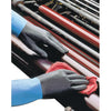 SHOWA Best Size  CHMS-07  Small Black Chem Master 13" Flock Lined 26 mil Unsupported Neoprene Rubber Latex Chemical Resistant Gloves With Tractor Tread Finish And Straight Cuff  (1/PR)