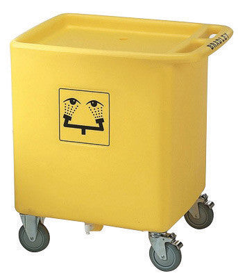 Bradley S19-399 33" X 29 3/4" X 22 1/8" On-Site Portable Waste Cart For S19-921 Eye Wash Station  (1/EA)