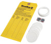 Bradley S19-949 On-Site Portable Eye Wash Refill Kit With Replacement Cap, Foam Liners And Inspection Tag For On-Site Emergency Eye Wash Station For S19-921 Gravity-Fed Eye Wash Station  (1/EA)
