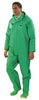 Onguard Industries 71022-MD Medium Green Chemtex 3.5 mil PVC On Nylon Polyester Chemical Protection Coveralls With Hood And Inner Cuffs  (1/EA)