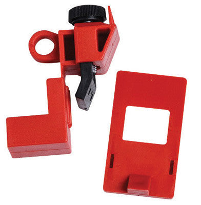 Brady 65396 Red Impact Modified Nylon And Polypropylene 120/277 V Clamp-On Circuit Breaker Lockout (1/EA)