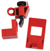 Brady 65396 Red Impact Modified Nylon And Polypropylene 120/277 V Clamp-On Circuit Breaker Lockout (1/EA)