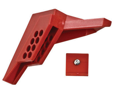 Brady 65666 Red Super Tough Nylon Small Ball Valve Lockout (1/EA)