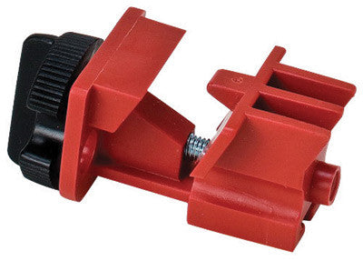 Brady 66321 Red Glass Filled Nylon Tie Bar Universal Multi-Pole Breaker Lockout (1/EA)