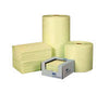 Brady CH15P 15'' X 150' SPC Yellow 1-Ply Meltblown Polypropylene Dimpled Heavy Weight Sorbent Roll, Perforated Every 18'' And Up The Center (1 Roll)