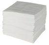 Brady ENV100 15'' X 19'' SPC ENV White 1-Ply Meltblown Polypropylene Economy Heavy Weight Sorbent Pad (100 Per Bale) (1 Bale)