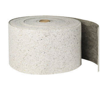Brady RFP14P 14 1/4'' X 150' SPC Re-Form Plus Gray Heavy Weight Sorbent Roll, Perforated Every 19'' (1 Case)