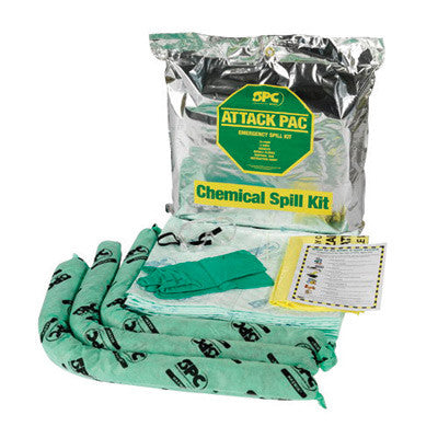 Brady SKH-ATK SPC Hazwik Attack Pac Portable Spill Kit (1/EA)