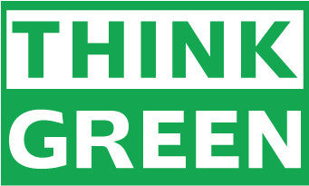 NMC BT536-THINK GREEN, 3FT X 5FT, POLYETHYLENE (1 EACH)