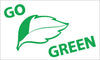 NMC BT540-GO (GRAPHIC) GREEN, 3FT X 5FT, POLYETHYLENE (1 EACH)