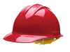 Bullard 30RDR Red Class E or G Type I Classic C30 3000 Series HDPE Cap Style Hard Hat With 6-Point Ratchet Suspension, Accessory Slots, Chin Strap Attachment And Absorbent Cotton Brow Pad  (1/EA)