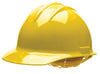 Bullard 30YLR Yellow Class E or G Type I Classic C30 3000 Series HDPE Cap Style Hard Hat With 6-Point Ratchet Suspension, Accessory Slots, Chin Strap Attachment And Absorbent Cotton Brow Pad  (1/EA)