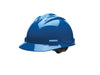 Bullard 61KBR Kentucky Blue Class E or G Type I Standard S61 HDPE Cap Style Hard Hat With 4-Point Flex-Gear Ratchet Suspension, Accessory Slots, Chin Strap Attachment And Absorbent Polyester Brow Pad  (1/EA)