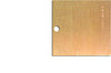 NMC BVT5S-VALVE TAGS, BLANK SQUARE, 1.5'', .020 ALUMINUM (PAK OF 25)