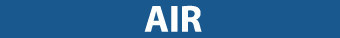 NMC C1282B-PIPEMARKER,AIR, 1X9, 1/2  LETTER,  PS VINYL (PAK OF 25)