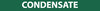 NMC C1285G-PIPEMARKER, CONDENSATE, 1X9, 1/2  LETTER,  PS VINYL (PAK OF 25)