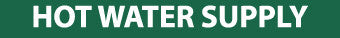 NMC C1294G-PIPEMARKER, HOT WATER SUPPLY, 1X9, 1/2  LETTER,  PS VINYL (PAK OF 25)