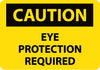 NMC C485A-CAUTION, EYE PROTECTION REQUIRED, 7X10, .040 ALUM (1 EACH)