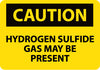 NMC C528RB-CAUTION, HYDROGEN SULFIDE GAS MAY BE PRESENT, 10X14, RIGID PLASTIC (1 EACH)