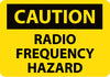 NMC C589AB-CAUTION, RADIO FREQUENCY HAZARD, 10X14, .040 ALUM (1 EACH)