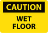 NMC C658RB-CAUTION, WET FLOOR, 10X14, RIGID PLASTIC (1 EACH)