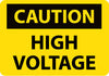 NMC C668AD-CAUTION, HIGH VOLTAGE, 20X28, .040 ALUM (1 EACH)