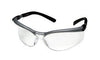 3M 11380-00000 BX Safety Glasses With Black And Silver Nylon Frame And Clear Polycarbonate Anti-Fog Lens  (1/EA)