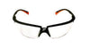 3M 12261-00000 Privo Safety Glasses With Black And Orange Polycarbonate Frame And Clear Polycarbonate Anti-Fog Lens  (1/EA)