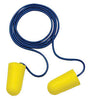 3M 312-1224 Large Single Use TaperFit 2 Tapered Polyurethane Foam Corded Earplugs With Vinyl Cord (1 Pair Per Poly Bag, 200 Pair Per Box)  (200/PR)