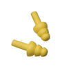 3M 340-4003 Multiple Use UltraFit Triple-Flange Elastomeric Polymer Uncorded Earplugs (1 Pair Per Poly Bag, 100 Pair Per Box)  (100/PR)