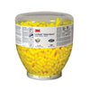 3M 391-1004 Single Use E-A-Rsoft Yellow Neons Tapered Polyurethane Foam Uncorded Earplugs (500 Pair Per One Touch Refill Bottle)  (500/PR)