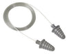 3M P1301 Single Use Peltor NEXT Skull Screws Push-to-Fit Polyurethane Foam Corded Earplugs With Vinyl Cord And Screw Threads (480 Pair Per Case)  (120/PR)