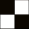 NMC CBT20136-TAPE, CHECKERBOARD, BLACK WHITE, 2X36 YDS (1 ROLL)