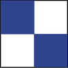 NMC CBT20436-TAPE, CHECKERBOARD, BLUE WHITE, 2X36 YDS (1 ROLL)