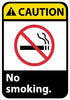 NMC CGA3P-CAUTION, NO SMOKING (W/GRAPHIC), 10X7, PS VINYL (1 EACH)