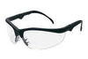 Crews K3H25 Klondike Magnifier 2.5 Diopter Safety Glasses With Black Nylon Frame And Clear Polycarbonate Duramass Anti-Scratch Lens  (1/EA)
