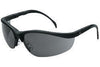 Crews KD112 Klondike Safety Glasses With Black Nylon Frame And Gray Polycarbonate Duramass Anti-Scratch Lens  (1/EA)