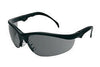 Crews KD312 Klondike Plus Safety Glasses With Black Nylon Frame And Gray Polycarbonate Duramass Anti-Scratch Lens  (1/PR)