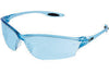 Crews LW213 Law 2 Safety Glasses With Light Blue Nylon Frame, Light Blue Polycarbonate Duramass Anti-Scratch Lens And TPR Nose Pad And Black Temple Sleeve  (1/EA)