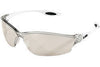 Crews LW219 Law 2 Safety Glasses With Clear Nylon Frame, Clear Indoor/Outdoor Mirror Polycarbonate Duramass Anti-Fog Anti-Scratch Lens And TPR Nose Pad And Black Temple Sleeve  (1/PR)