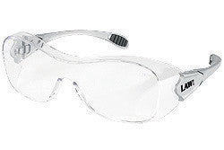 Crews OG110AF Law Over-The-Glasses Dielectric Safety Glasses With Gray Polycarbonate Frame And Clear Polycarbonate Duramass AF4 Anti-Fog Anti-Scratch Lens  (1/EA)
